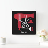 Gereedschappen voor haarstijlen vierkante klok (Huis)