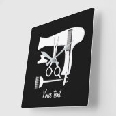 Gereedschappen voor haarstijlen vierkante klok (Hoek)