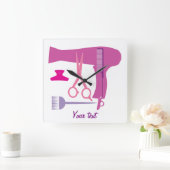 Gereedschappen voor haarstijlen vierkante klok (Huis)