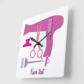 Gereedschappen voor haarstijlen vierkante klok (Hoek)