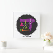 Gereedschappen voor haarstijlen vierkante klok (Huis)