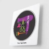 Gereedschappen voor haarstijlen vierkante klok (Hoek)