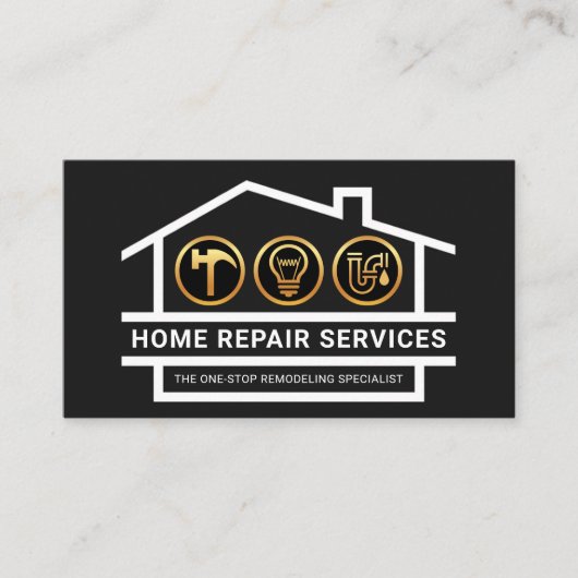 Gereedschappen voor het maken van de Structuur Han Visitekaartje (Voorkant)