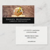 gereedschapskist | Buzz Zag / Houtkorrel Visitekaartje (Voorkant / Achterkant)