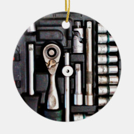 Gereedschapskist Handyman Tools Keramisch Ornament