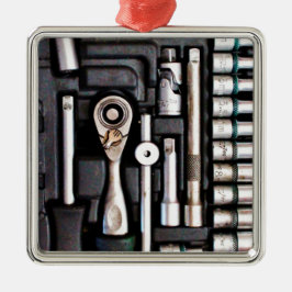 Gereedschapskist Handyman Tools Metalen Ornament