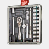Gereedschapskist Handyman Tools Metalen Ornament (Links)