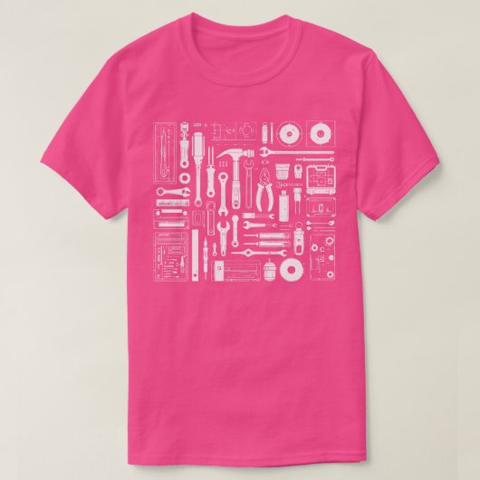 gereedschapskist t-shirt (Design voorkant)