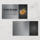 Gereedschapskist | Timmervak en constructie Visitekaartje (Voorkant / Achterkant)