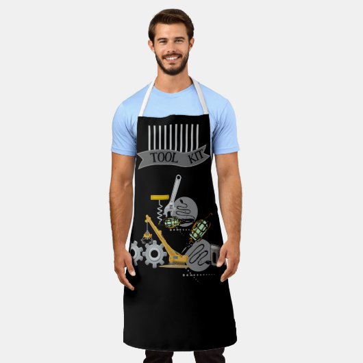 Gereedschapskit De Toolman Schort (Gedragen)