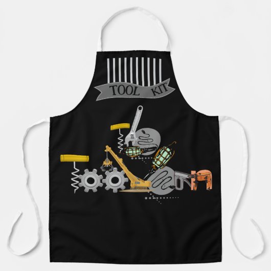Gereedschapskit De Toolman Schort (Voorkant)