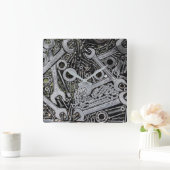 Gereedschapsklep Vierkante Klok (Huis)