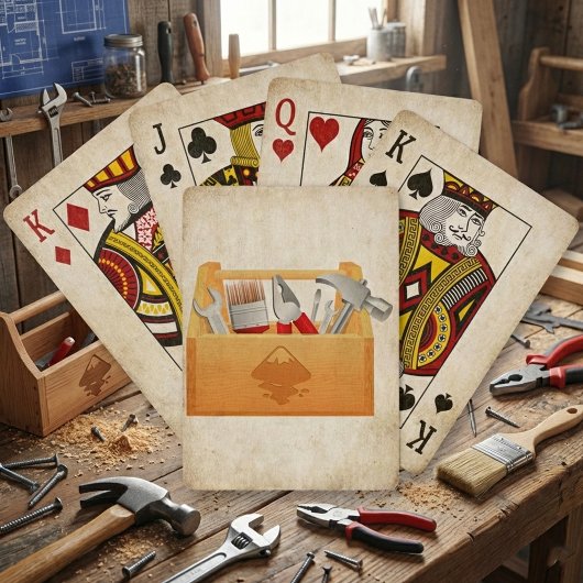 Gereedschapskoffer Speelkaarten