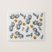 Gereedschapspuzzel Legpuzzel (Horizontaal)