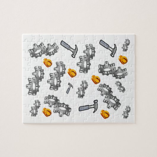 Gereedschapspuzzel Legpuzzel (Horizontaal)