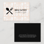 Gereedschapsrestaurant Visitekaartje (Voorkant / Achterkant)