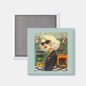 Gereedschapstijd blond magneet (Voorkant / Achterkant)