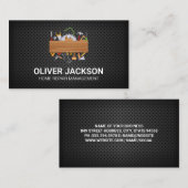 Gereedschapsvak | Visitekaartje van geperforeerd v (Voorkant / Achterkant)