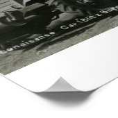 Gereedschapsvoertuig en motorfiets poster (Hoek)