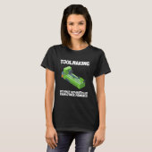 Gereedschapswerker CC-operator en machinist T-shirt (Voorkant volledig)