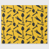 Gereedschapswerkstukpapier voor wegenbouw cadeaupapier (Vlak)