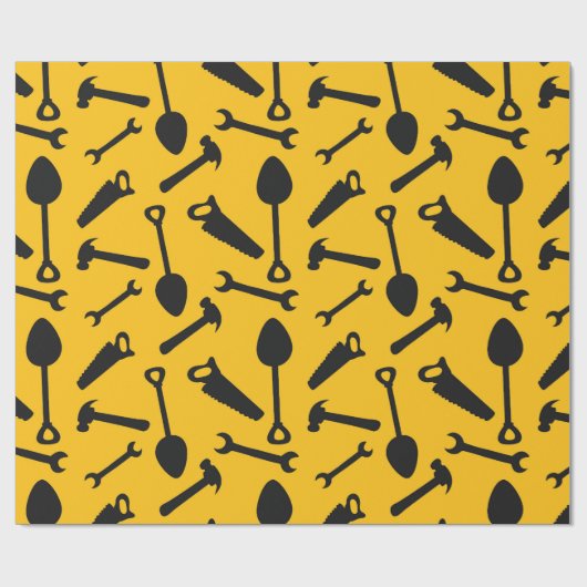 Gereedschapswerkstukpapier voor wegenbouw cadeaupapier (Vlak)