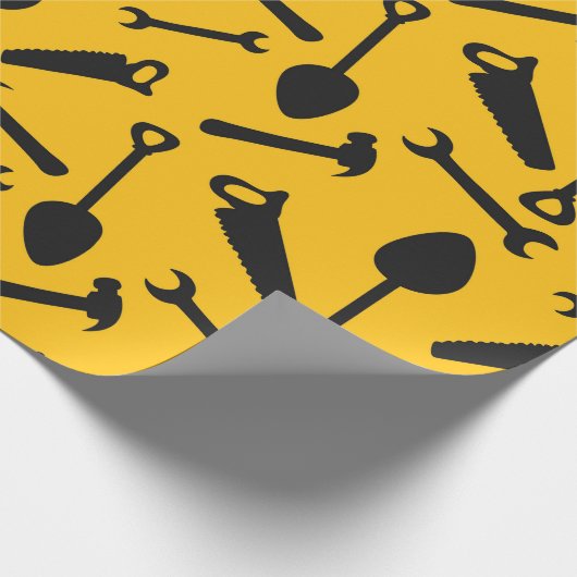 Gereedschapswerkstukpapier voor wegenbouw cadeaupapier (Hoek)