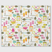  gereedschapswerktuigen voor tuinbouw, papier (Vlak)