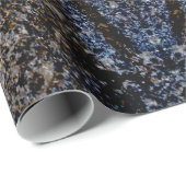 Gereflecteerd door Starry Nightsky Cadeaupapier (Rol Hoek)