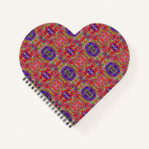 gereflecteerd rood patroon