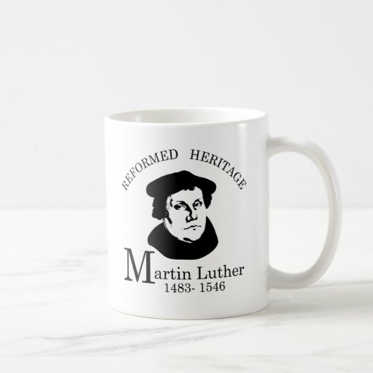 Gereformeerd Erfgoed Collectie Martin Luther Koffiemok (Rechts)