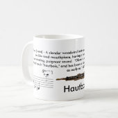 Geregeld (11 oz.) Oboe-mok Koffiemok (Voorkant links)