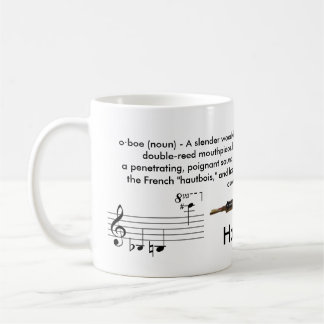 Geregeld (11 oz.) Oboe-mok Koffiemok