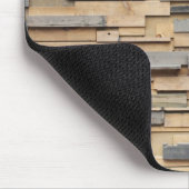 Geregenereerd hout, duurzaam materiaal muismat (Hoek)