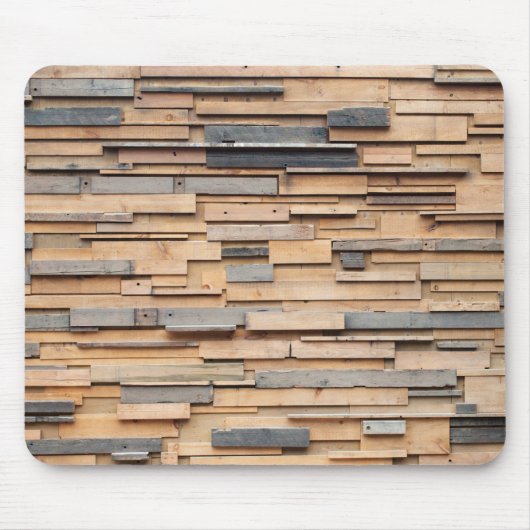 Geregenereerd hout, duurzaam materiaal muismat (Voorkant)