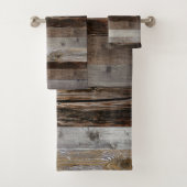 Geregenereerd hout Rustic Barn Board  hout Bad Handdoek (Insitu)