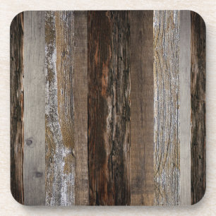 Geregenereerd hout Rustic Barn Board  hout Bier Onderzetter