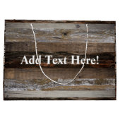 Geregenereerd hout Rustic Barn Board  hout Groot Cadeauzakje (Achterkant)