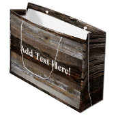 Geregenereerd hout Rustic Barn Board  hout Groot Cadeauzakje (Voorkant Gekanteld)