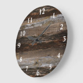 Geregenereerd hout Rustic Barn Board  hout Grote Klok (Hoek)