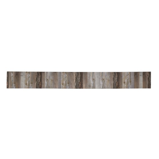 Geregenereerd hout Rustic Barn Board  hout Satijnen Lint (Voorkant)
