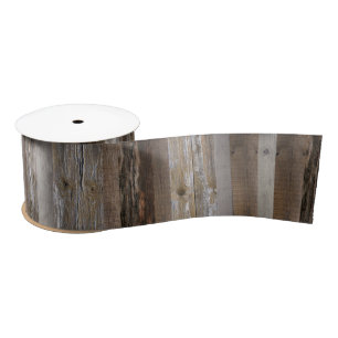 Geregenereerd hout Rustic Barn Board  hout Satijnen Lint