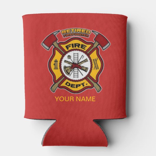 GEREGERDE FIREFIGHTER BLIKJESKOELER (Achterkant)