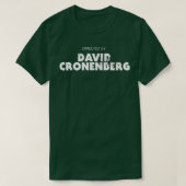 Geregisseerd door David Cronenberg T-shirt (Design voorkant)