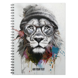 GEREGISSEERD DOOR: Hipster Lion Notitieboek Jour