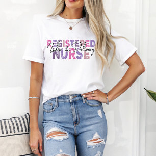 Geregistreerd Arbeid en Levering Verpleegkundige g T-shirt