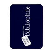 Geregistreerd bibliofiel magneet (Verticaal)