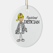 Geregistreerd diëtist keramisch ornament (Rechts)