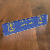 Geregistreerd diëtitist naambordje (Zijkant)