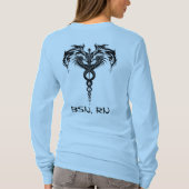 Geregistreerd Ninja (BSN, RN) T-shirt (Achterkant)